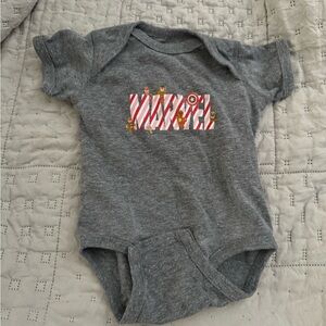 Marvel gingerbread avengers infant onesie